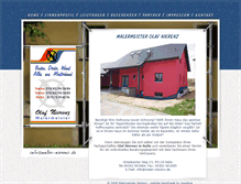 Tablet Screenshot of maler-nierenz.de